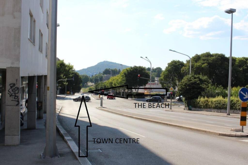 Old City/Beach 13 Minutes Away, Parking, For 4 Split Exteriér fotografie